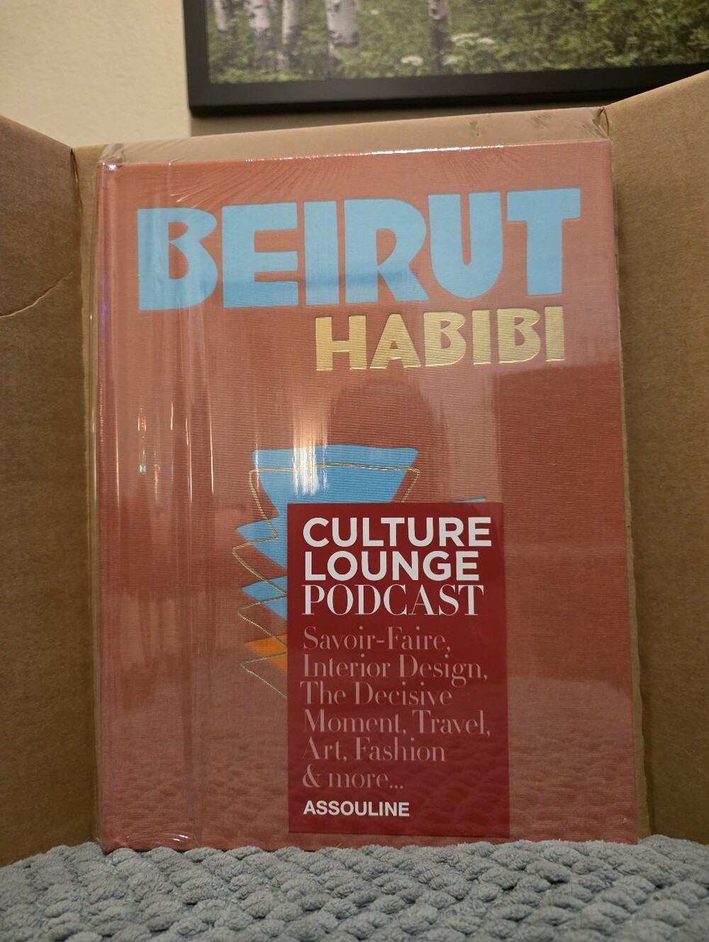 Beirut Habibi Culture Lounge Podcast Book by Assouline